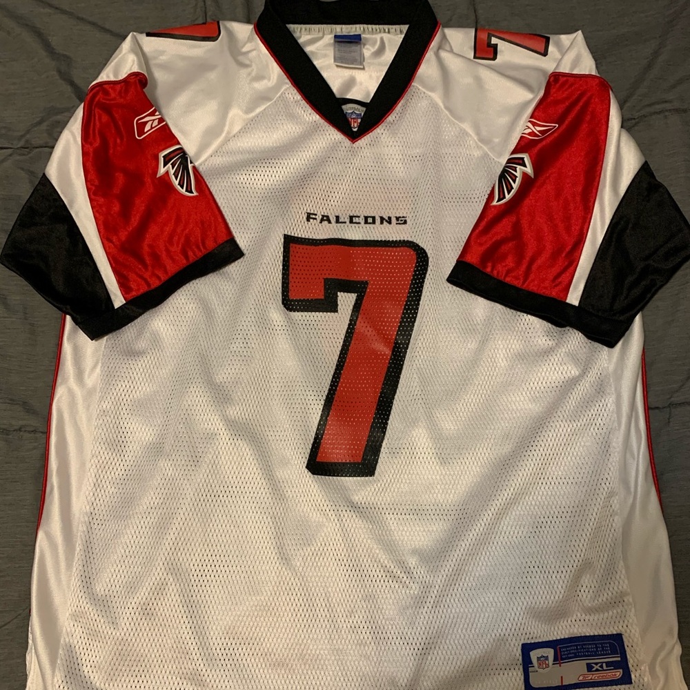 Mike Vick Reebok White XL Jersey
